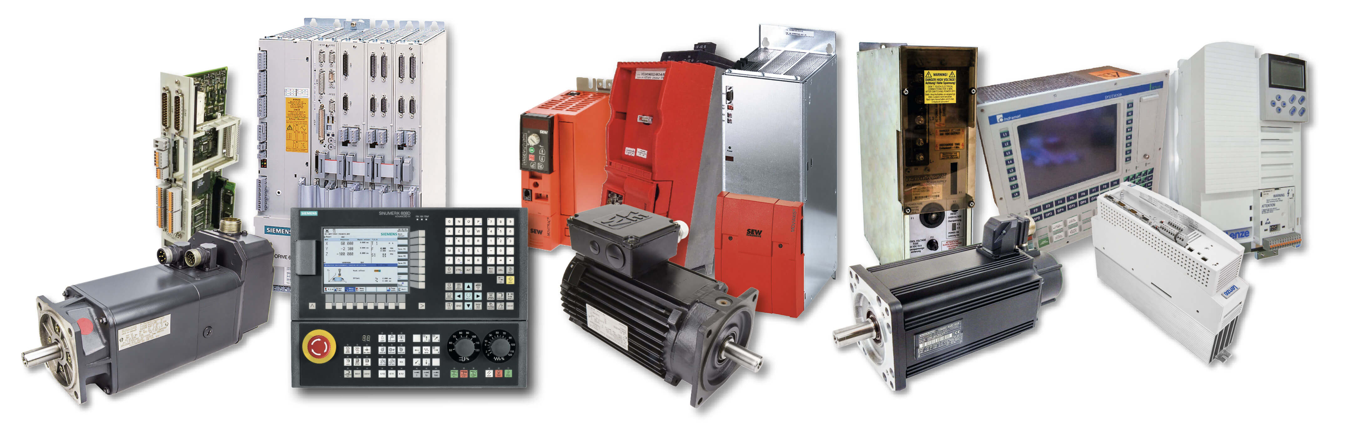 CNC - Our Product Range - Collage - BVS Industrie-Elektronik