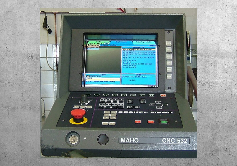 Maho CNC 532 retrofit - BVS Industrie-Elektronik GmbH